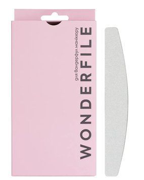 Абразиви для пилки на піні півмісяць Wonderfile 162*24 240гр (50)шт WFFB162/240 фото