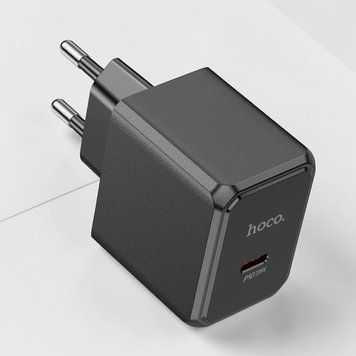 Блок живлення HOCO Ocean 1*USB (Чорний) 22827 фото